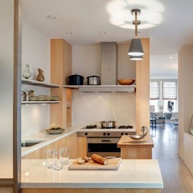 réparation de cuisine avec une superficie de 9 m² options photo