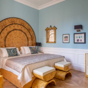 modern yatak odası dekor fotoğraf