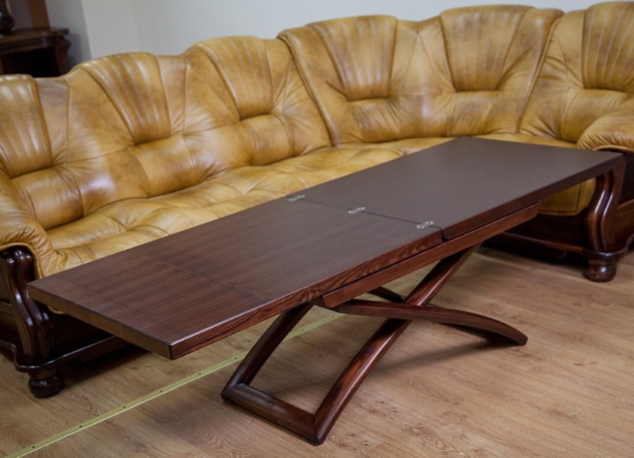 Table basse hybride en bois